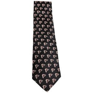 NWT Vintage Ralph Marlin & Co Atlanta Falcons NFL Custom All Over Print Silk Tie